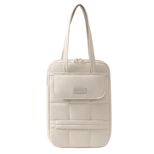 Puffy Laptop Sleeve for MacBook Pro/Air M4/M3/M2/M1 (2024-2019), iPad Pro/Air/Mini - color: Beige