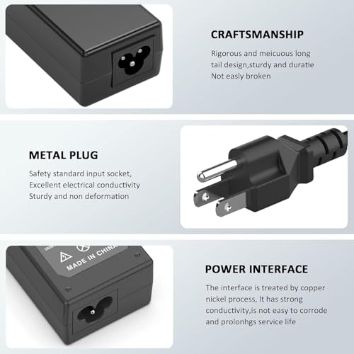 Laptop Charger for Lenovo IdeaPad Charger - IdeaPad 1 3 5 1i 15IJL7 15IAU7 | 330 320 330s S145 S340, Flex 4 5 6 1470, V15 G4 ABP, V15 G2 ALC, V14, V17 Laptop Computer Business Student Power Cord