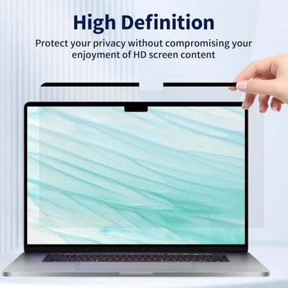 Magnetic Privacy Screen Compatible with 2019 MacBook Pro 16 Inch Screen Protector (A2141), Removable Anti Blue Light Glare & Anti Scratch Computer Privacy Shield for Mac Pro 16.1" - size: MacBook Pro 16.1 Inch (2019)