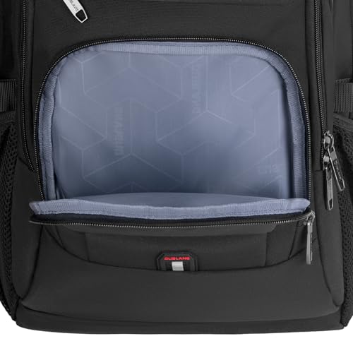 17 Inch Laptop Backpack for Travel Water Resistant College Backpack for Men Women Laptop Bag with USB Charging Port,Black - color: Black-e