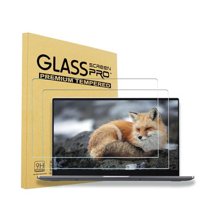 i-Tensodo 2 Pack Tempered Glass Screen Protector for 15.6" Samsung Galaxy Book 4 15.6" /Galaxy Book 3 15.6" /Galaxy Book 2 15.6", 9H Hardness Tempered, Ultra HD, Anti Fingerprint - color: Tempered Glass
