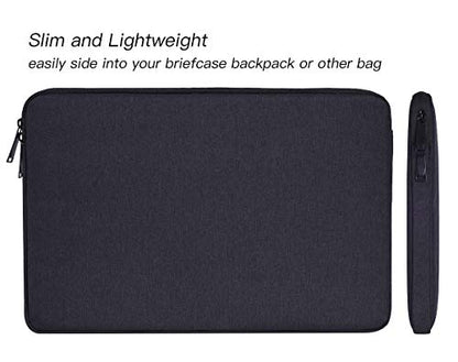 14 Inch Laptop Sleeve for Lenovo Chromebook/Flex/Yoga/IdeaPad 14", HP ASUS Dell Acer Chromebook,HP Stream 14, Dell Latitude 14/Inspiron 14 Case,Black - color: Black, size: 14 Inch