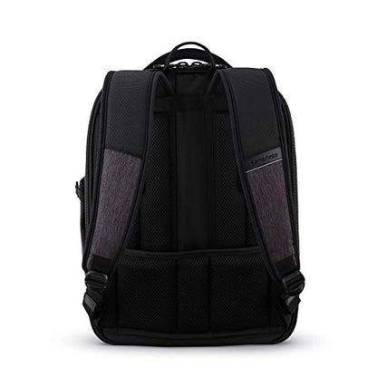 Samsonite Pro Slim Backpack, Shaded Grey/Black, One Size - color: Shaded Grey/Black