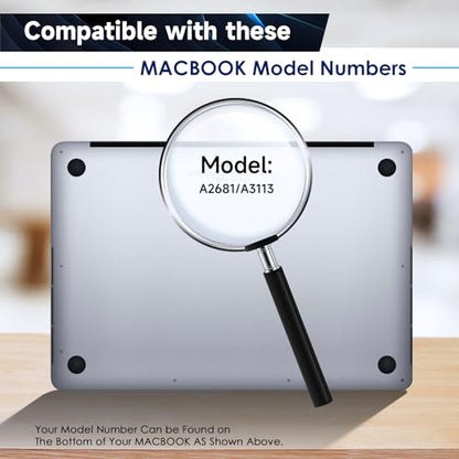 Yamaya Laptop Privacy Screen 13.6 Inch (2022-2024, M2, M3), Removable Laptop Screen Privacy Shield for Mac 13.6Inch.