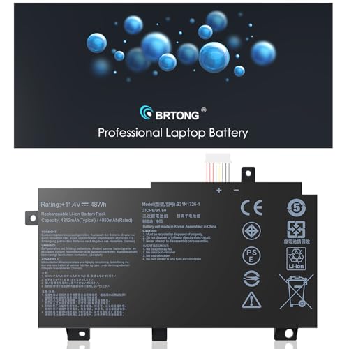 B31N1726 Battery Replacement for Asus Laptop FX80 FX86 TUF FX505GT FX505GM FX505GE FX505GD FX505DT FX505DV FX505DY FX505 FX504GD FX504GE FX504GM FX504G FFX80 FX80GD FX80G A41LK9H B31BNEH - color: B31N1726