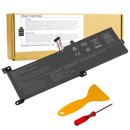 L16L2PB2 L16L2PB1 L16S2PB1 L16C2PB1 L16C2PB2 L16M2PB1 Battery for Lenovo IdeaPad 330 320-17IKB 320-14AST 320-14IAP 320-14IKB 320-14ISK 320-15ABR 320-15AST 320-15IAP 330-15IKB 320-15IKB S145-15AST - size: 11.38*4.53*0.73inch L16L2PB2