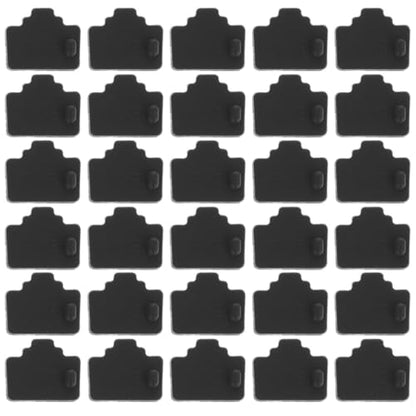 50pcs Ethernet Dust Plug Rj45 Port Protector Caps for Routers and Computers Black Silicone Network Port Covers Prevent Network Errors Portable Anti-dust Stopper