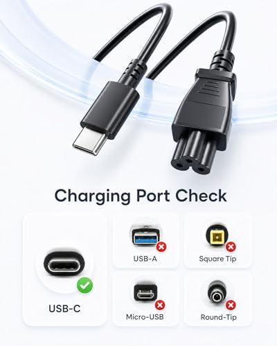 65W 45W USB-C Charger Compatible with Nimo Lenovo Dell HP Laptop | Compatible with Acemagic AX15 AX16, Nimo 15.6 in 17.3 in N151 N152 N153 N154 N100 N171, Asus Acer MSI LG Samsung Chromebook