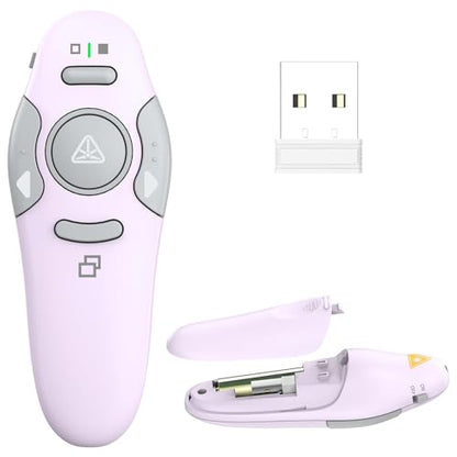 QUI Presenter Remote Bundle | One USB A Purple & One USB A Purple