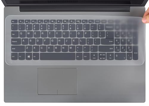 17.3 inch Laptop Keyboard Cover Protector Universal for 17" 17.3" HP DELL Lenovo Acer ASUS Laptop Notebook, Ultra Thin Waterproof Dustproof Silicone Protective Skin -Clear - size: 17-17.3 inch