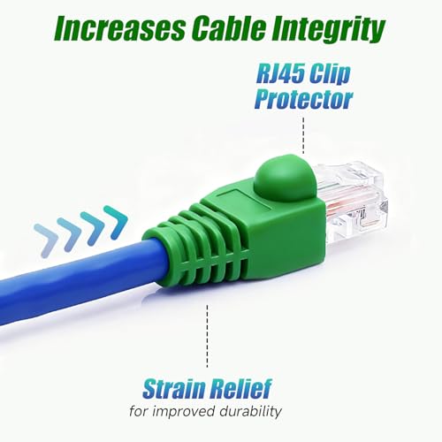 RJ45 Strain Relief Boots (Green) - color: Green