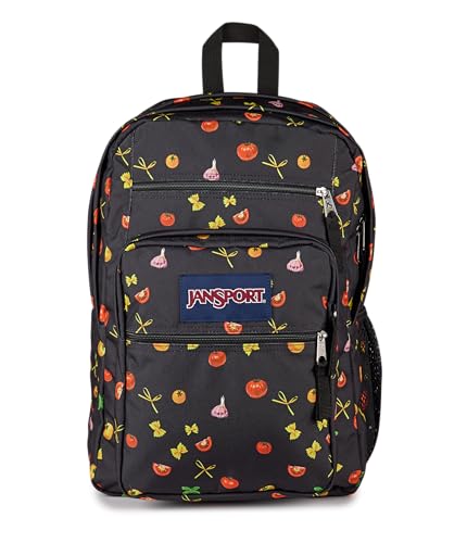 JanSport Laptop Backpack - Computer Bag with 2 Compartments, Ergonomic Shoulder Straps, 15” Laptop Sleeve, Haul Handle - Pasta Party - color: Pasta Party