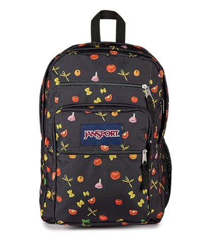 JanSport Laptop Backpack - Computer Bag with 2 Compartments, Ergonomic Shoulder Straps, 15” Laptop Sleeve, Haul Handle - Pasta Party - color: Pasta Party