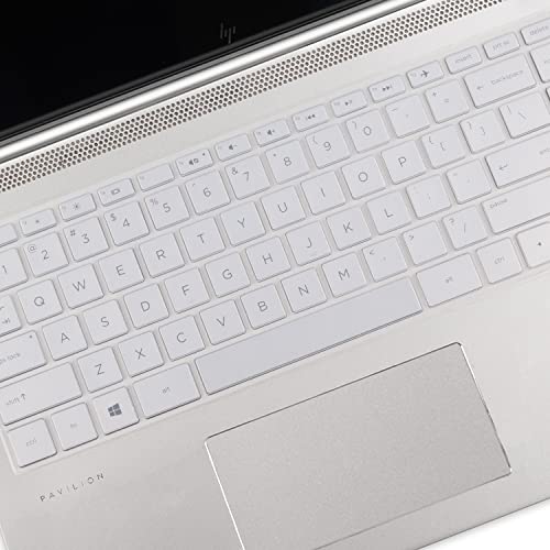 Keyboard Cover for HP Laptop 14 14-dq/dk/cf/fq 14-dq0005dx 14-dq0020nr 14-dq0051dx 14-dq5009la 14-dq5014la 14-dq0712ds 14-dq2020nr 14-dq2053cl dq2043cl 14-dq2078wm dq0080nr dq0090tg dq1043cl dq0004dx - color: Clear
