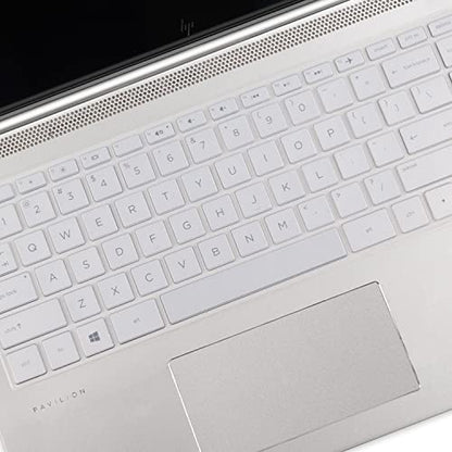 Keyboard Cover for HP Laptop 14 14-dq/dk/cf/fq 14-dq0005dx 14-dq0020nr 14-dq0051dx 14-dq5009la 14-dq5014la 14-dq0712ds 14-dq2020nr 14-dq2053cl dq2043cl 14-dq2078wm dq0080nr dq0090tg dq1043cl dq0004dx - color: Clear
