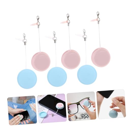 6pcs Screen Cleaning Lens for Glasses Phone Screen Cleaner Scratch Remover Eye Glasses Cleaner Dust Brush Painters
