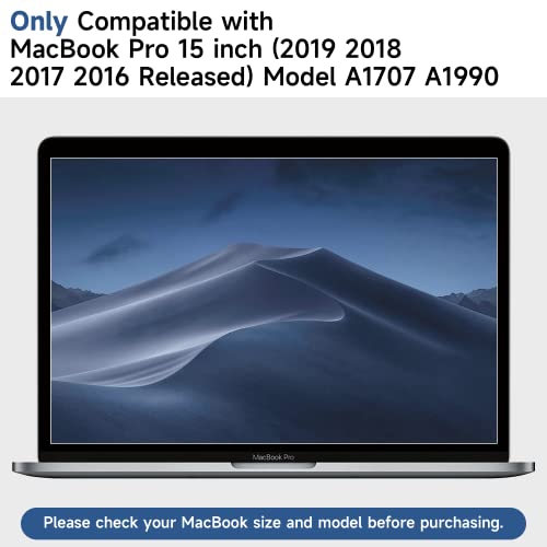 2 Pack Compatible with MacBook Pro 15 Inch Screen Protector, Eye Protection Anti Glare Film/Anti Scratch Matte Laptop Screen Protector for MacBook Pro 15''(2016-2019) - size: MacBook Pro 15 Inch (2016-2019)