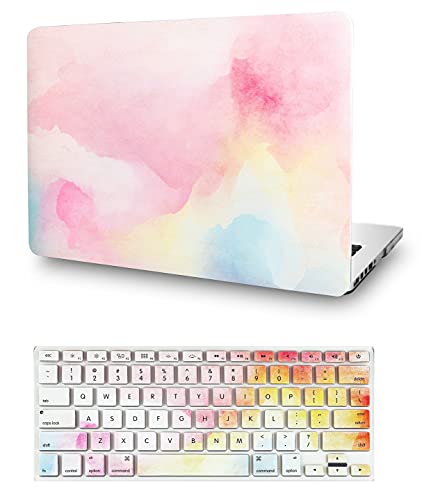 KECC Ultra Thin Case for MacBook Air 13 inch M5 2026 2025-2021 Release M4 M3 M2 M1 Pro/Max Chip, Lightweight Plastic Hard Shell for MacBook Air 13.3” + Keyboard Cover, Pink Mist - color: Pink Mist, size: Air 13" M2-M5 2022-2026