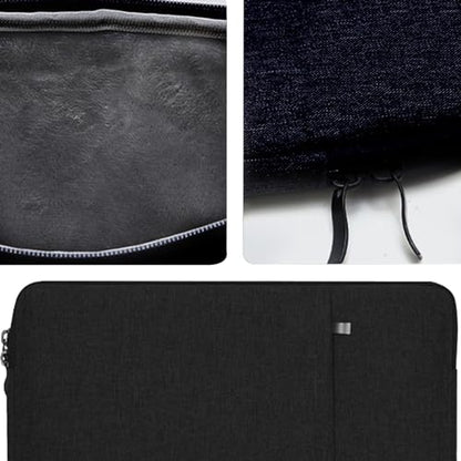 Laptop Sleeve, 15.6 inch Laptop Case, Waterproof ＆ Shockproof Bag, Protective Case Handbags with Front Pocket for 15.6 inch Notebook Black