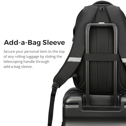 Swissdigital Laptop Backpack with USB Charging Port, Travel Backpack Fits 15.6 inches Computer, 31L Backpack for Men, Dark Green | SD803-96 - color: Dark Green