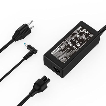45W 19.5V 2.31A Charger Compatible with HP Pavilion Envy X360 TPN-CA14 r-41013153 15-f272wm 15-f387wm 15-ba009dx 15-dw0083wm 15-f222wm 213349-109 TPN-LA15 TPN-DA16 Laptop Power Adapter 4.5x3.0mm