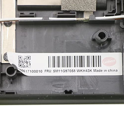 Laptop Palmrest Upper Case Top Cover with US Keyboard and Touchpad Mousepad Assembly Replacement (NO WFC Hole) for Lenovo 300e Chromebook Gen 3 82JA LTE AT&T 5M11G97058 - color: 82JA LTE AT&T C Cover NO WFC 5M11G97058