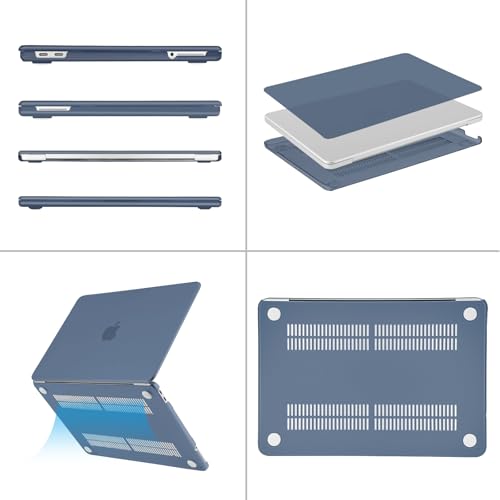 MOSISO Compatible with MacBook Neo Case 13 inch 2026 A3404 A18 Pro Chip | Scratch-Resistant Ultra-thin Protective Hard Shell Case Cover, Midnight - color: Midnight