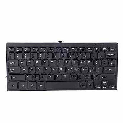 KIMISS K1000 Portable Mini Keyboard, USB Wired & Multimedia Kaypad, Compact LapAccessories, Computer Parts