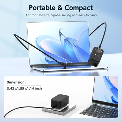 12V 2A 24W Laptop Charger Compatible with Gateway GWNC21524 GWTN133 GWTC116 AC Adapter Power Supply Cord