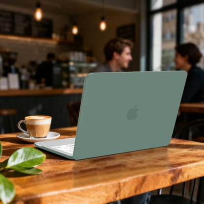 B BELK for MacBook Neo 13 inch Case 2026 Release A3404, Midnight Green | Scratch-Resistant Matte Hard Shell with Keyboard Cover & Screen Protector, Slim Protective Case for Neo MacBook Case 13 inch - color: Midnight Green