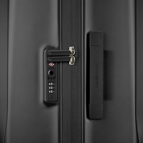 Samsonite UpLIFT X-Large Checked Hardside Luggage with Spinner Wheels - Airline-Approved, TSA Lock, Adjustable Handle System - Polycarbonate Hard Suitcase for Ultra Lightweight Travel - Phantom Black - color: Phantom Black, size: X-Large Checked