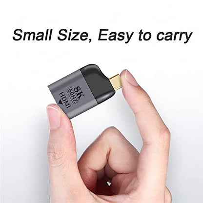 xiwai USB4 USB-C Type-C Source to Female HDMI 2.0 Display 8K 60HZ UHD 4K HDMI Male Monitor Adapter - style: USB-C Type-C Male to HDMI 2.0 Female 8K 60HZ
