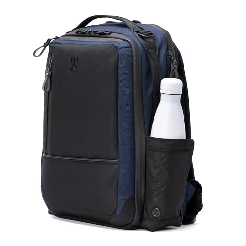 Travelpro Altitude Slim Expandable Travel Laptop Backpack 20-24L, 16 Inch - color: Aviator Navy