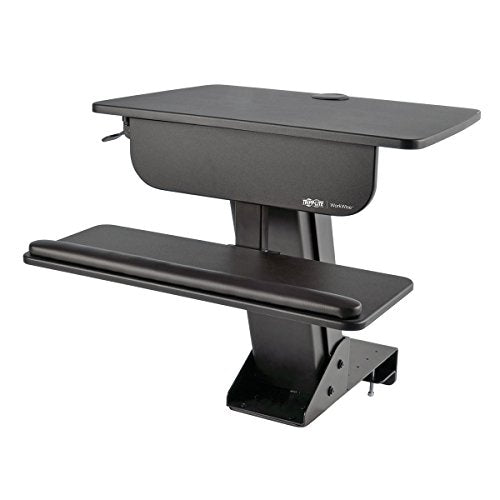 TRIPP LITE Sit Stand Desktop Workstation, Adjustable Standing Desk with Clamp (WWSSDC) - style: Desk-Clamp