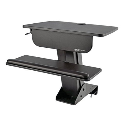 TRIPP LITE Sit Stand Desktop Workstation, Adjustable Standing Desk with Clamp (WWSSDC) - style: Desk-Clamp