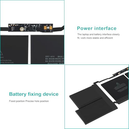 Futurebatt A2113 A2141 Battery Compatible with MacBook Pro 16-inch A2141，Release 2020 2019 EMS 3347 MVVJ2xx/A MVVK2xx/A MVVL2xx/A MVVM2xx/A - size: A2113 14.88 5.98 0.79in