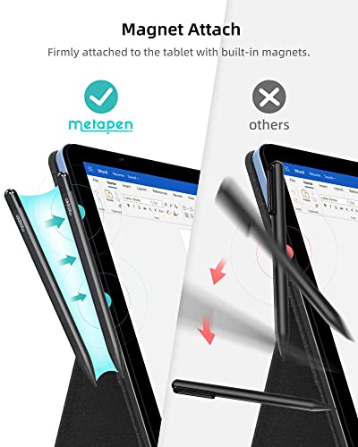 Metapen Stylus Pen M1 for Microsoft Surface (75-Day Battery Life, Smooth Writing), Compatible with Surface Pro 11/10/X/9/8/7/6/5/4/3/Book 3/Laptop 4/Studio 2, ASUS VivoBook Flip 14 for Students&Doers