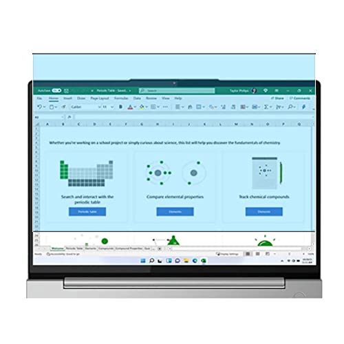 2 Pack Anti Blue Light Screen Protector, compatible with Lenovo ThinkBook 13x Gen 2 non touch 13.3" Laptop TPU Film Guard （ Not Tempered Glass Protectors ）