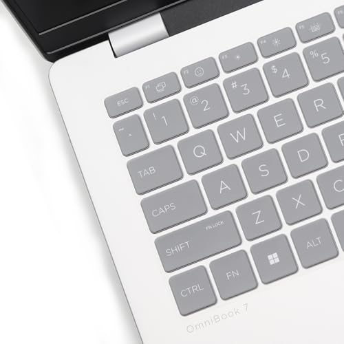 Keyboard Cover for 2026 2025 HP OmniBook 5 14 inch & OmniBook 7 14", OmniBook 5/7 14-fp0057nr 14-he0017nr 14t-hh000 14t-hk000 14z-hm000 14z-hn000 14-kf0712nr 14t-km000 14-fr0017nr 14-fs0000 14t-hg000 - color: TPU