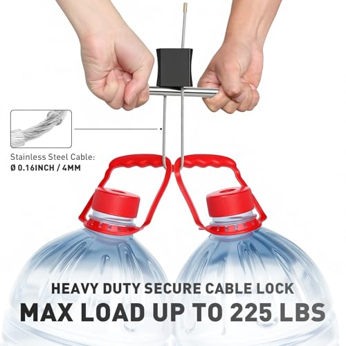 Cable Padlock Free Adjustable Lock 3 Keys, 1.15ft/0.35m Black | Steel Cable 1/6"(4mm)Diameter, Lock & Secure, Weatherproof for Bikes, Lockers, Gate, Fence, Shed, Outdoor Equipment etc - color: Black-1.15ft(0.35m)