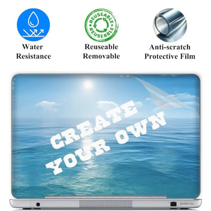Custom Laptop Skin Sticker with Wrist Pad - Personalized Photo Art Decal Cover for Laptop, Upload Your Own Picture (12-12.5 Inch, Customized Your Picture) - color: Customized, size: 12 - 12.5 Inch