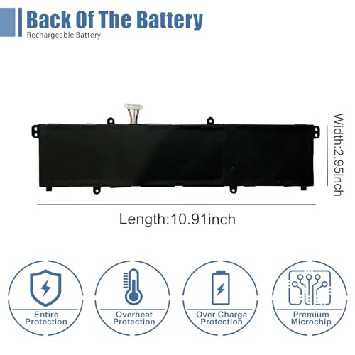 B31N1911 C31N1911 Laptop Battery Replacement for Asus VivoBook Flip 14 A413FA D413DA D413IA F413JA K413EA K413FA K413FQ K413JA X421DA X421EA Series C31N1911 3ICP5/58/78 11.55V 42Wh - size: 10.89*2.93*0.22 inch B31N1911