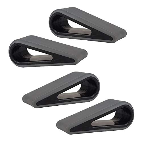 Laptop Notebook Holder, Yeebline Universal 4-Pack Anti-Slip Durable Silicone Tilting Wedge Riser for Desk, Ultra Compact Portable Ventilated Stand and Elevated Feet for Tablet Keyboard