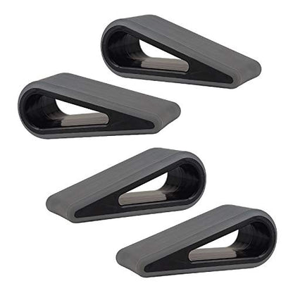 Laptop Notebook Holder, Yeebline Universal 4-Pack Anti-Slip Durable Silicone Tilting Wedge Riser for Desk, Ultra Compact Portable Ventilated Stand and Elevated Feet for Tablet Keyboard