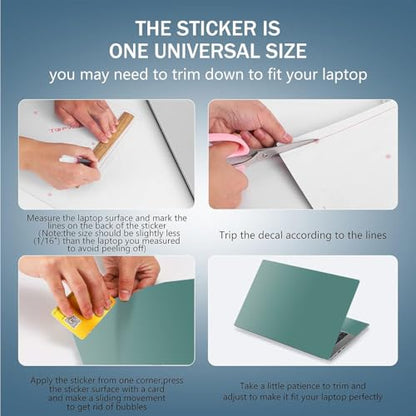 Laptop Notebook Skin Sticker Cover Decal, 12 13 13.3 14 15 15.4 15.6 inch Laptop Vinyl Skin Sticker Cover Art Protector Notebook PC (NEK-69) - color: NEK-69