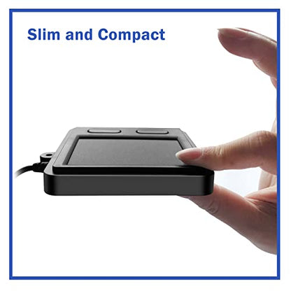 MCSaite Wired USB Touchpad, Portable Trackpad Fit with Professional or Industrial Use for Computer Laptop Mac Notebook