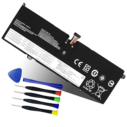 L18C4PH0 L18M4PH0 Battery Replacement for Lenovo Yoga C940-14IIL Yoga C940 15irh 14 Series Notebook 5B10T11585 5B10W67374 5B10T11586 5B10W67180-7.68V 60Wh 7820mAh (Terminal 12-Wire) - size: 11.00*3.73*0.19 IN L18C4PH0