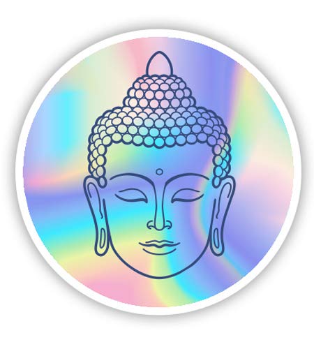 Buddha - 12" Vinyl Sticker Waterproof Decal - size: 12"