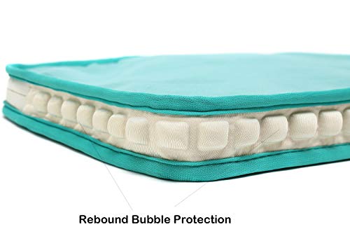 Camellia Pattern Laptop Shoulder Messenger Case Bag With 270 Degree Rebound Bubble Protection For Macbook Pro 15 and 15 inch-15.6 inch Laptop - color: ‎camellia(270 Cushioned)