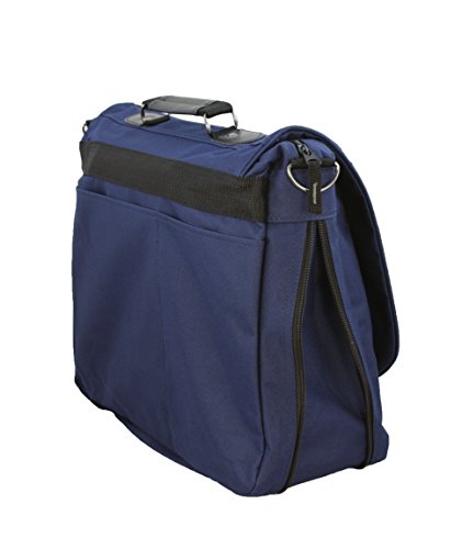Deluxe Expandable Briefcase - color: Blue